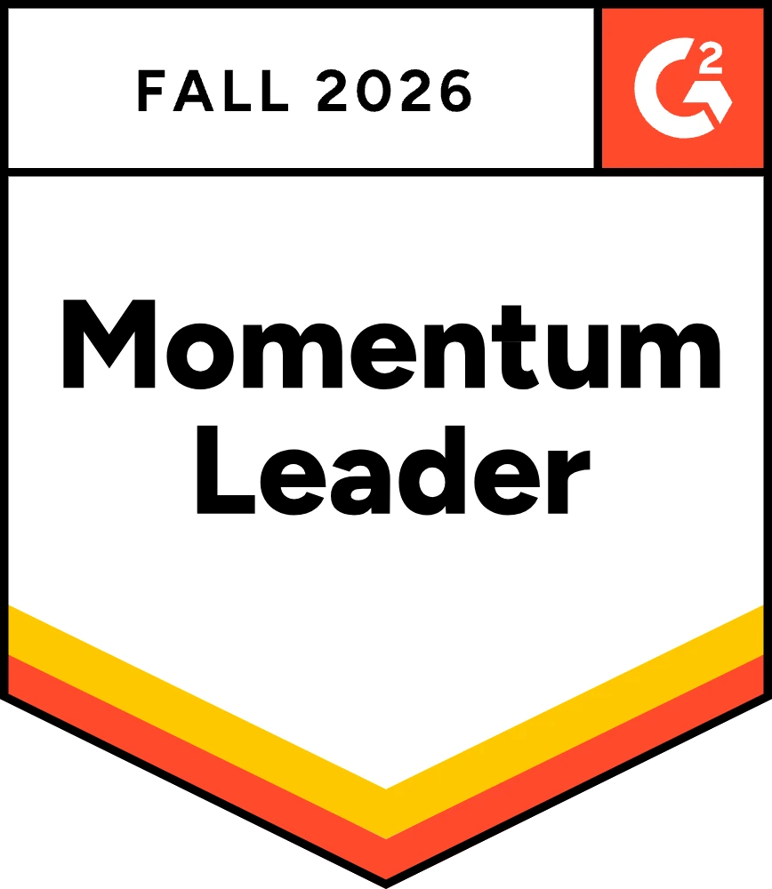 G2 Momentum Leader — Fall 2026