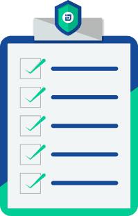 Graphic of clipboard with checkboxes