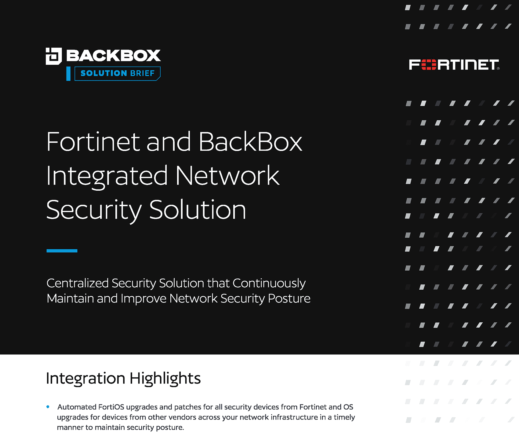 fortinet solution brief
