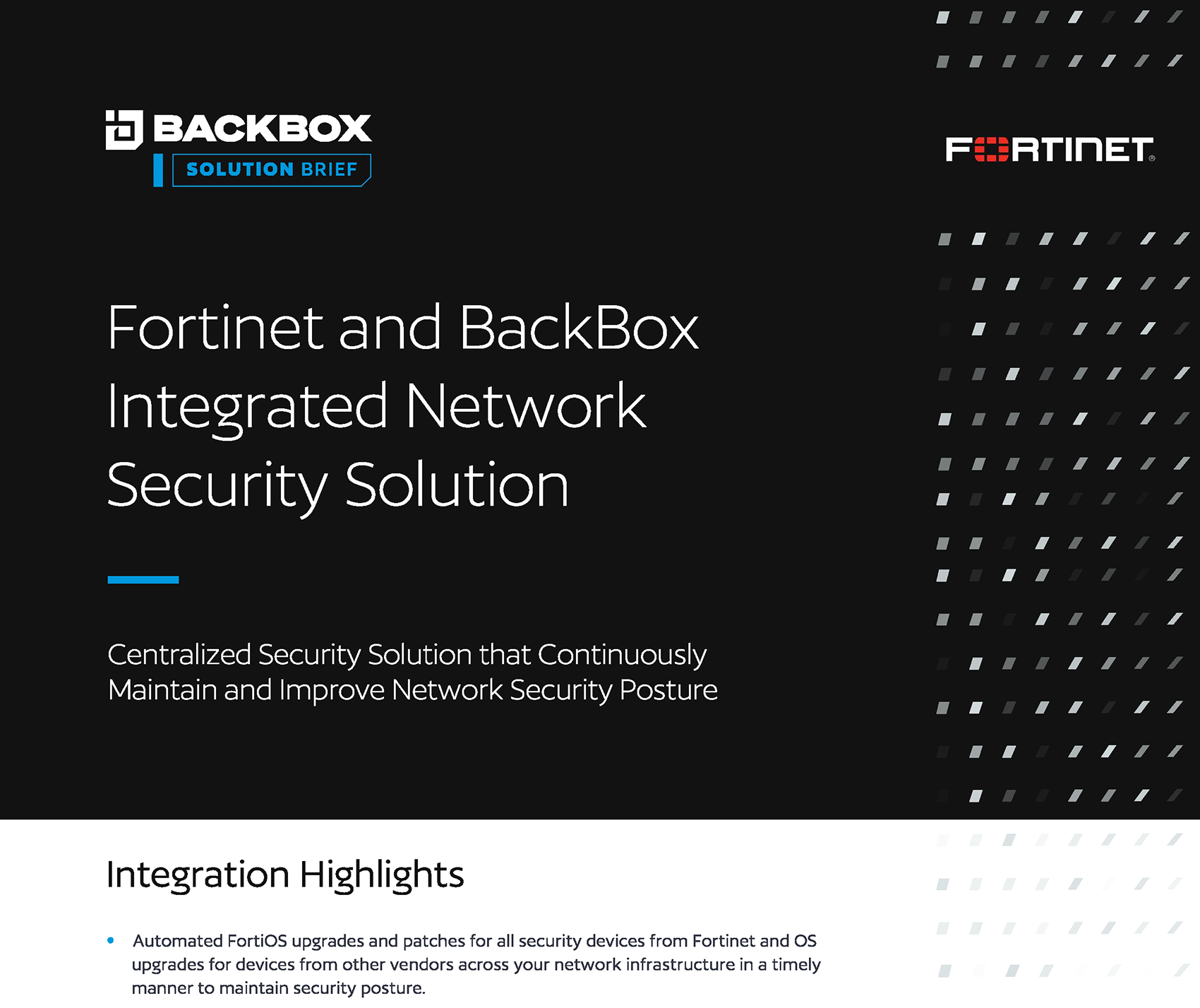 fortinet solution brief