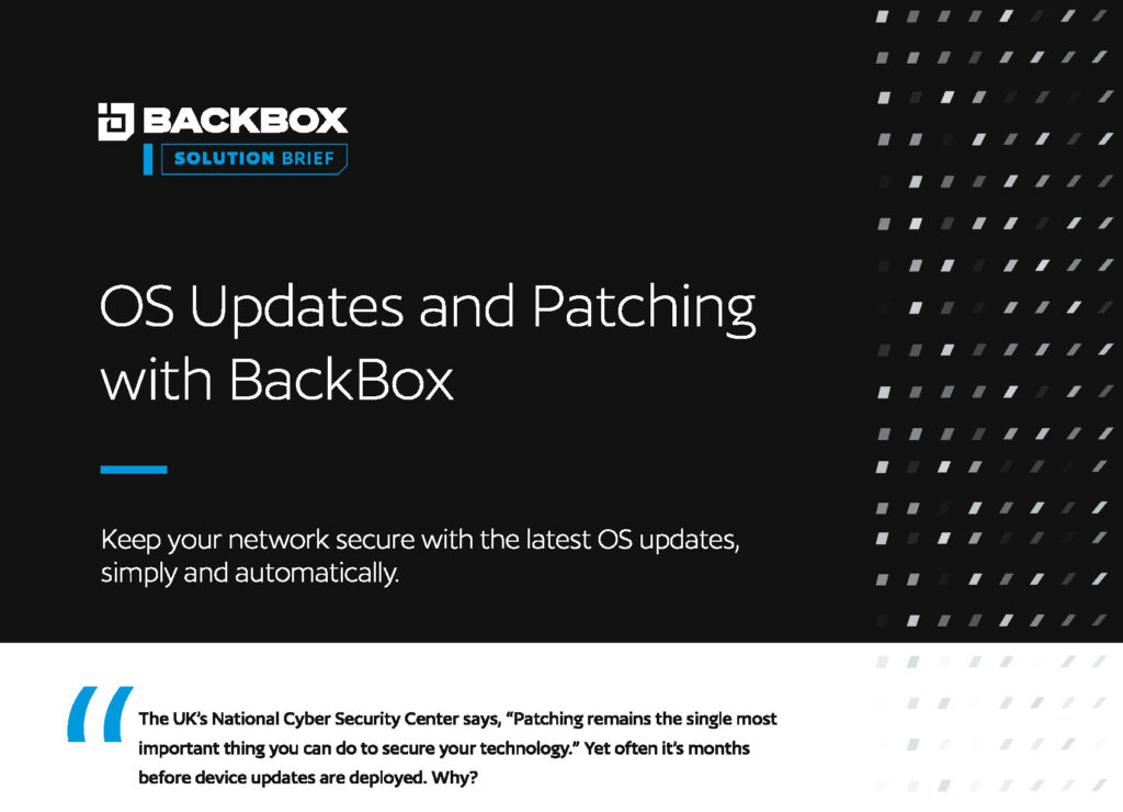 os updates and patching