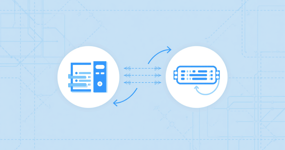 Illustration of network devices and ServiceNow incidents connected by automated two-way data sync arrows