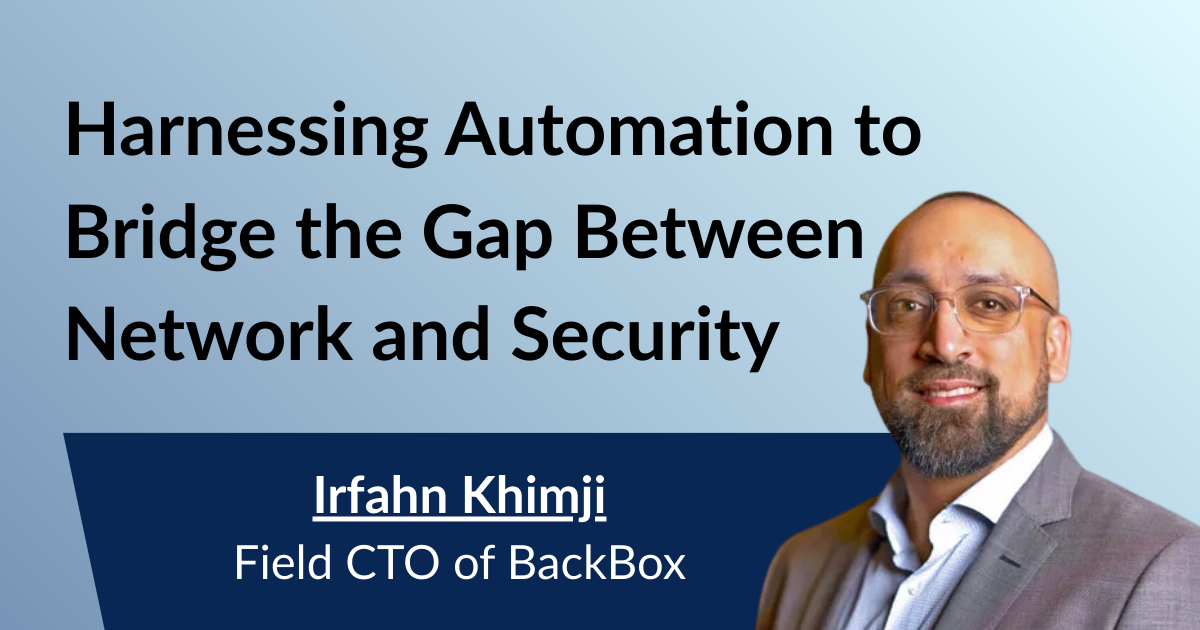 Harnessing Automation to Bridge the Gap Between Network and Security