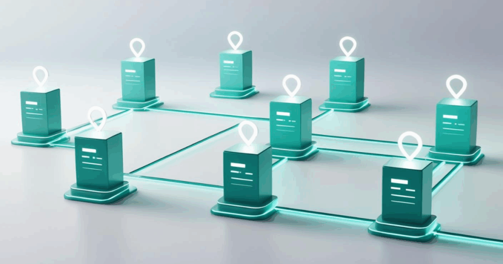 Responsible AI and network automation concept illustration