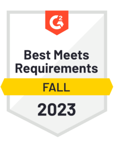 best meets requirements g2 fall 2023
