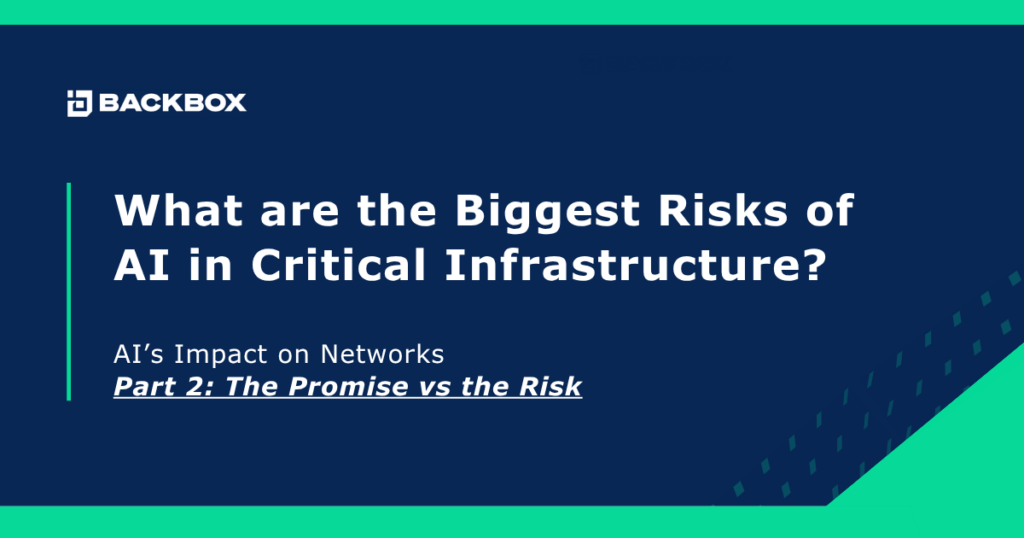 What are the Biggest Risks of AI in Network Critical Infrastructure cover