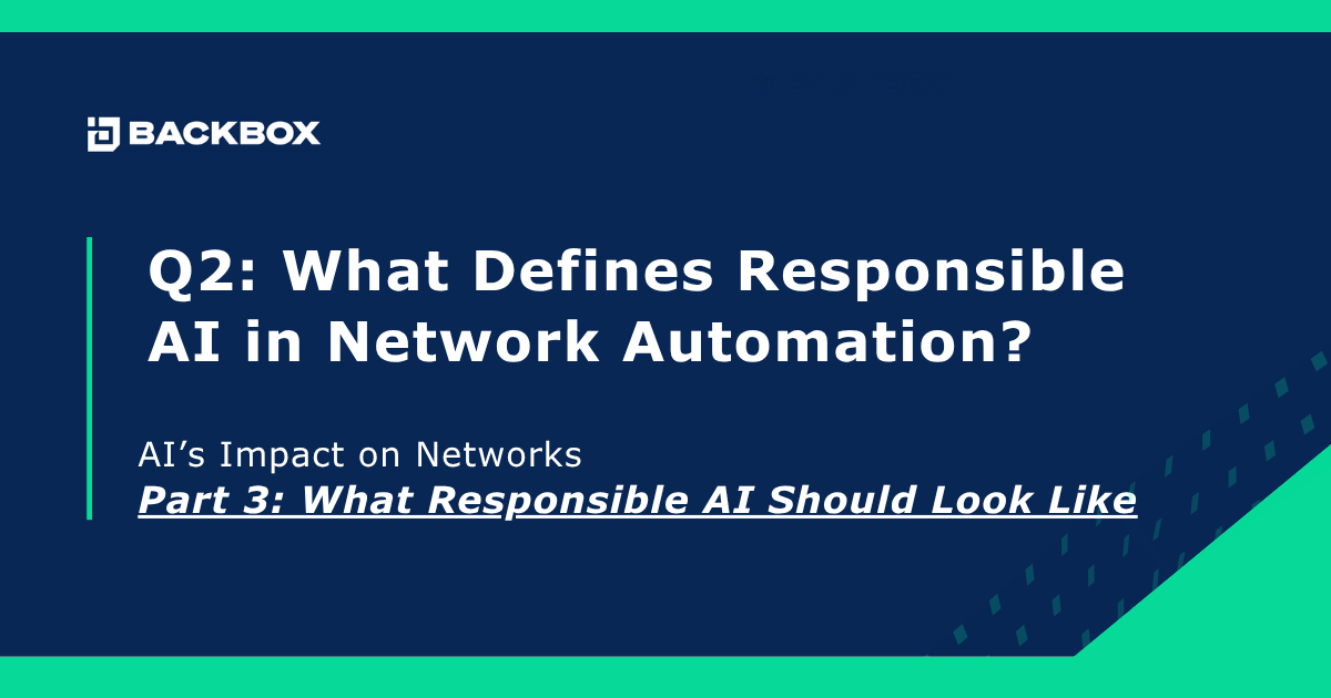What Defines Responsible AI in Network Automation cover image