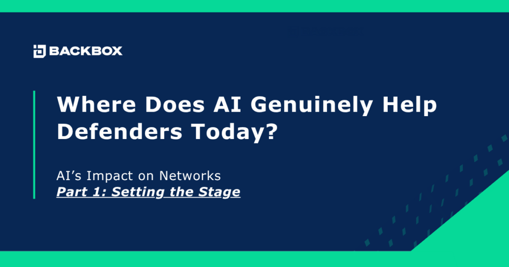 Where Does AI Genuinely Help Defenders Today graphic