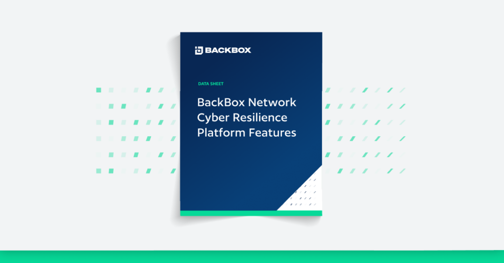 backbox features data sheet