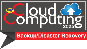 TMC Cloud Computing Magazine Backup and Disaster Recovery Award