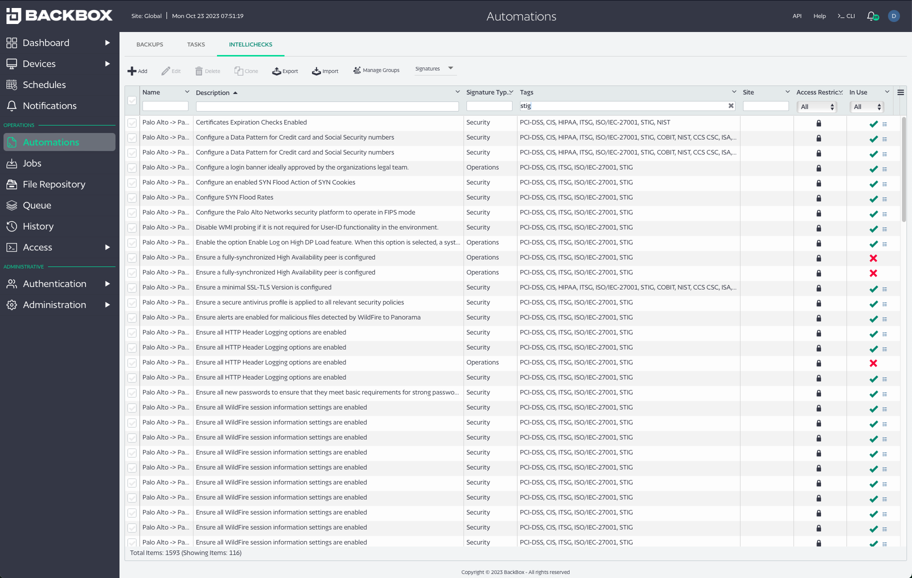 automate compliance screenshot
